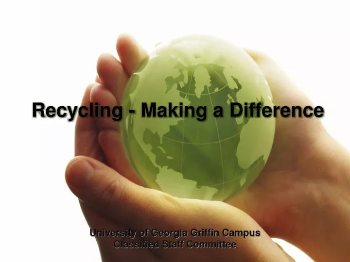 recycling making a difference
