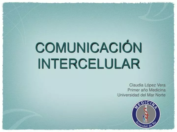 comunicaci n intercelular