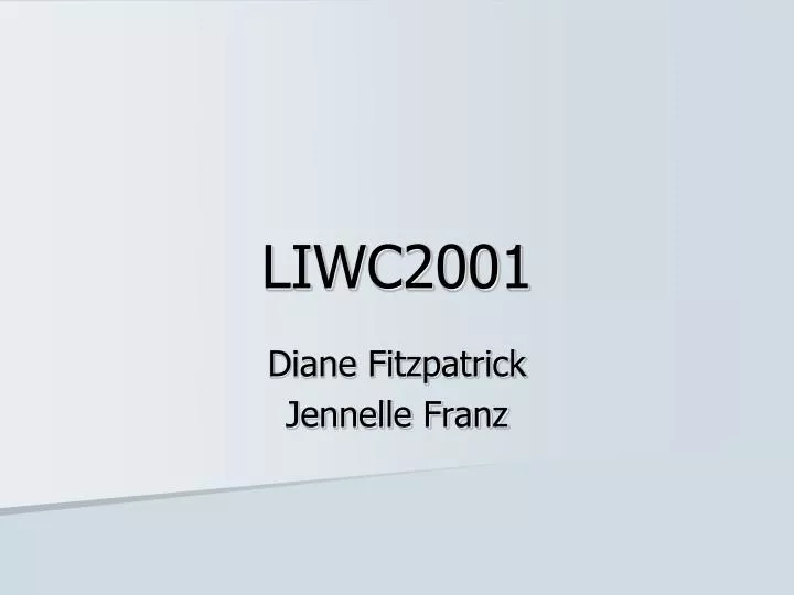 liwc2001
