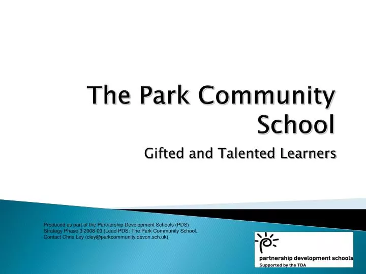 the park community school