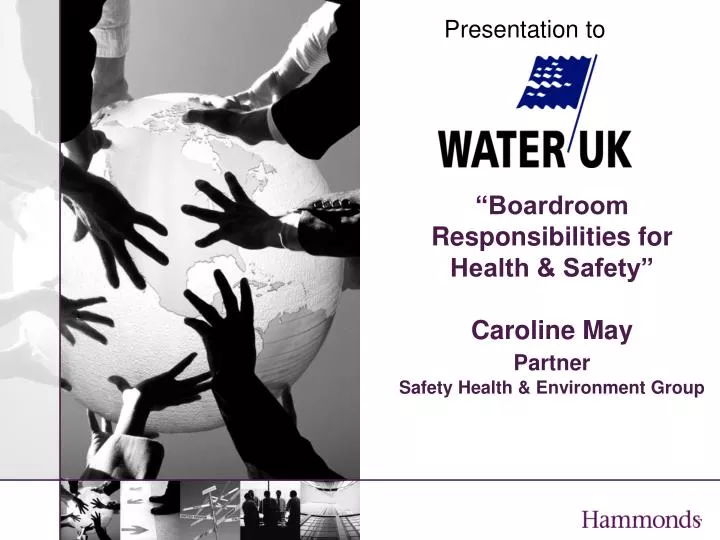 boardroom responsibilities for health safety caroline may partner safety health environment group