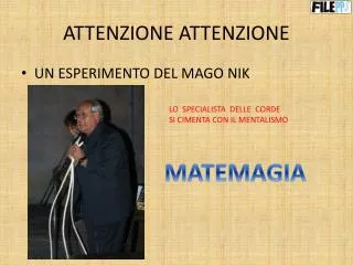 attenzione attenzione