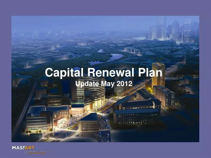 capital renewal plan update may 2012