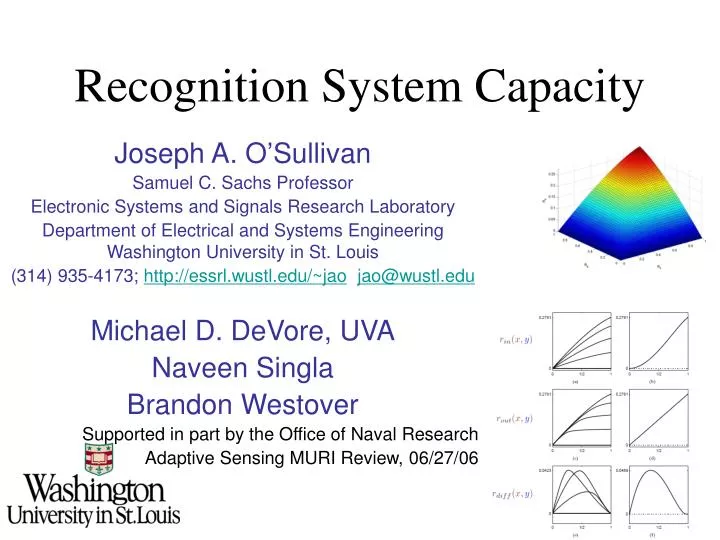 recognition system capacity
