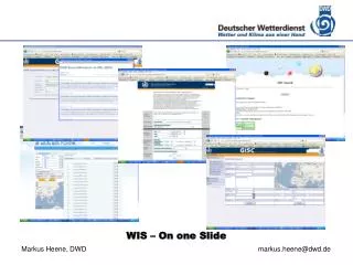 WIS – On one Slide