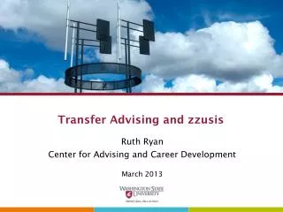 Transfer Advising and zzusis