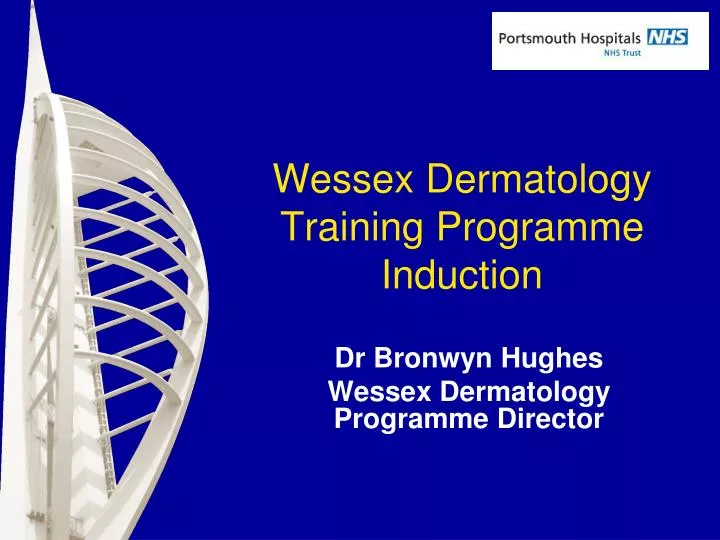 wessex dermatology training programme induction