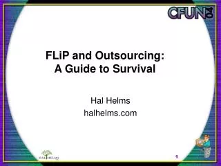 FLiP and Outsourcing: A Guide to Survival
