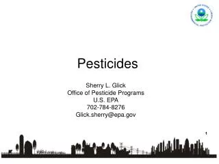 Pesticides