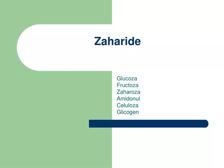 zaharide