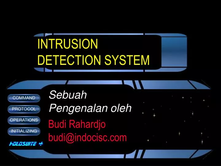 intrusion detection system