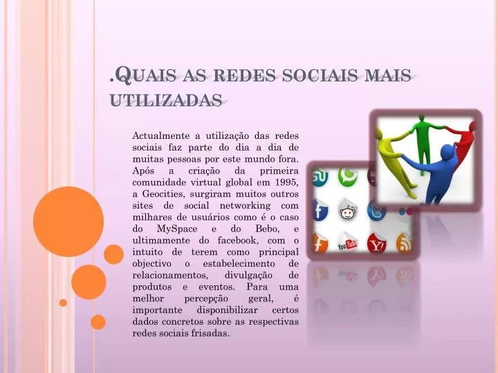 quais as redes sociais mais utilizadas