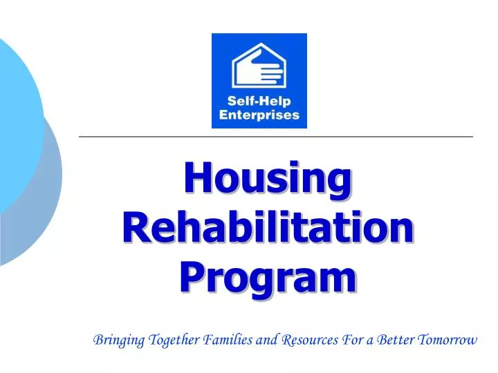 housing rehabilitation program