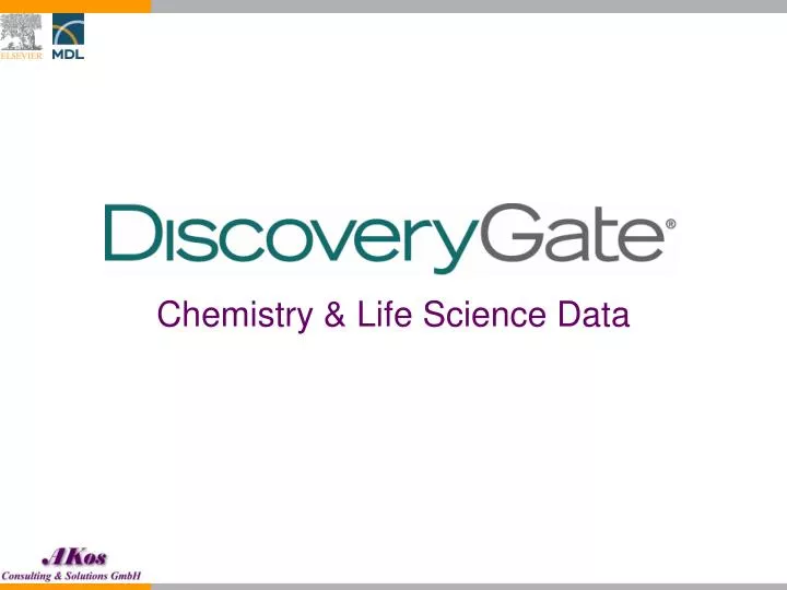 chemistry life science data