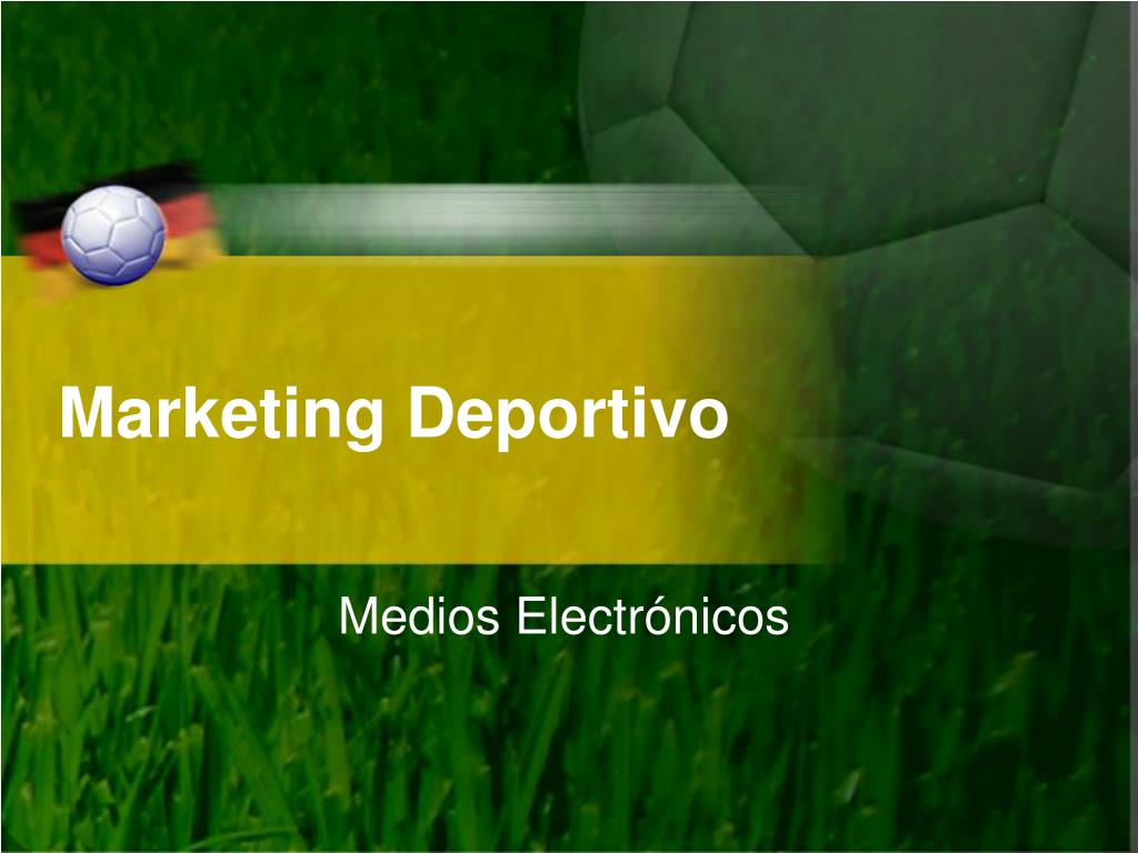 PPT - Marketing Deportivo PowerPoint Presentation, free download - ID ...