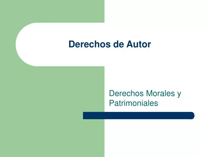 derechos de autor