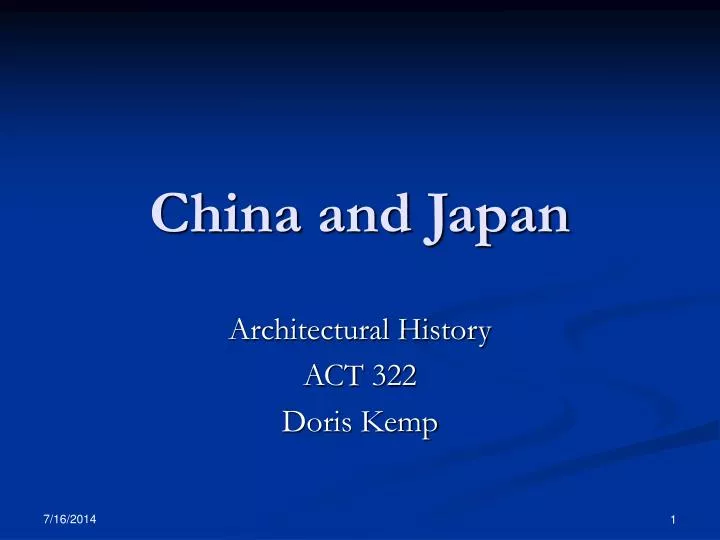 china and japan