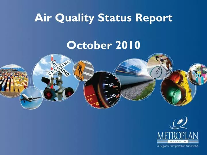 air quality status report october 2010