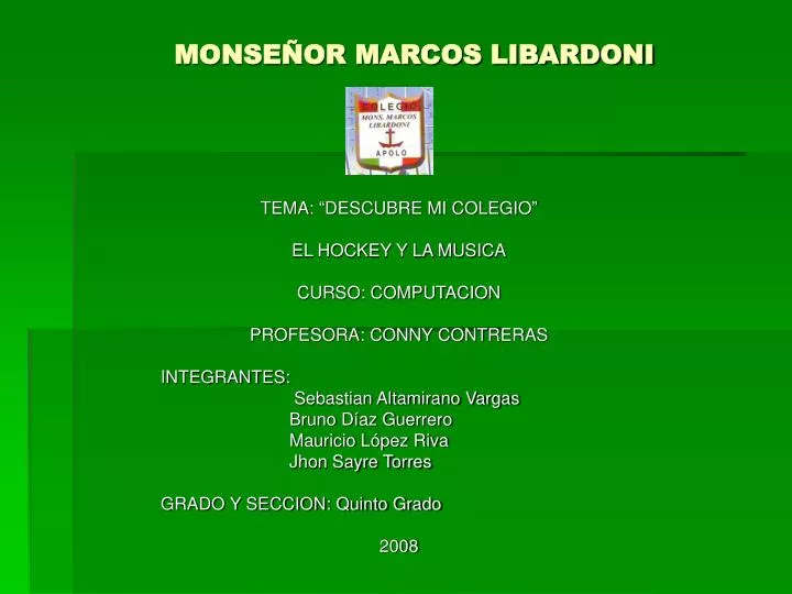 monse or marcos libardoni