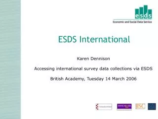 ESDS International