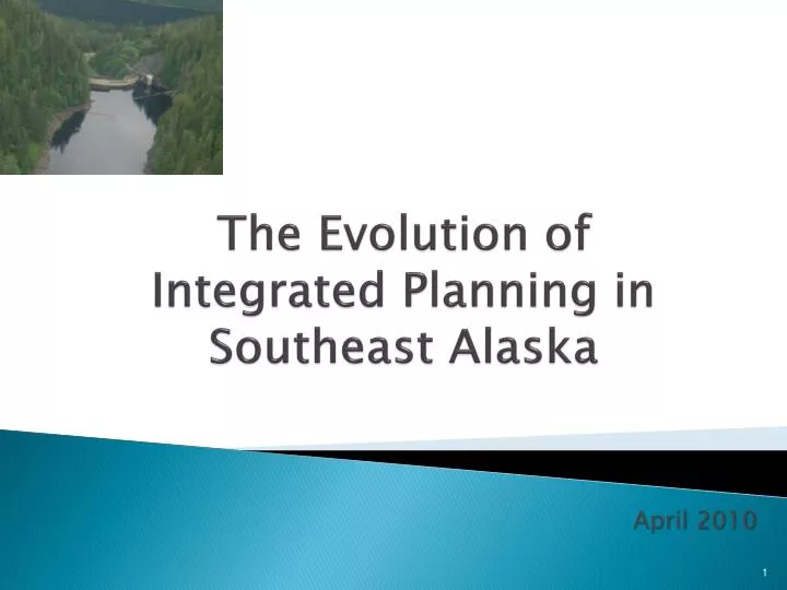 the evolution of integrated planning in southeast alaska