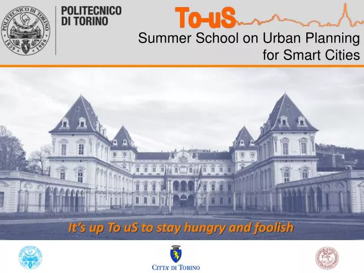 summer school on urban planning for smart cities
