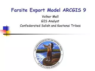 Farsite Export Model ARCGIS 9
