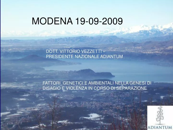 modena 19 09 2009