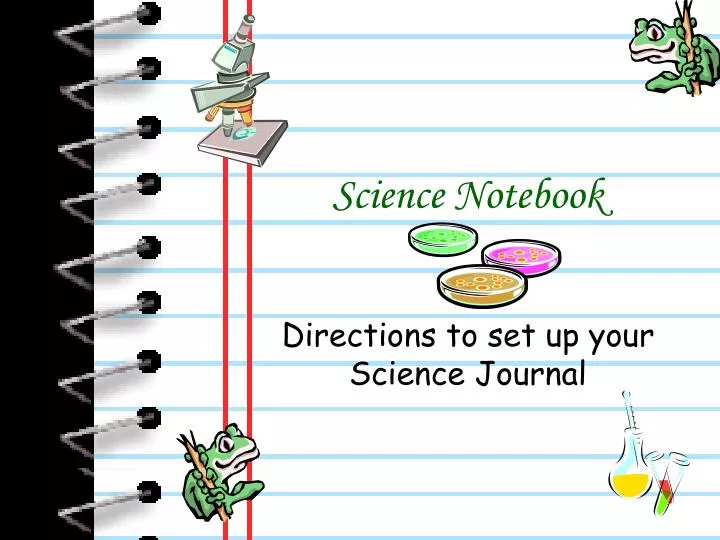 science notebook