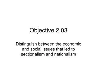 objective 2 03