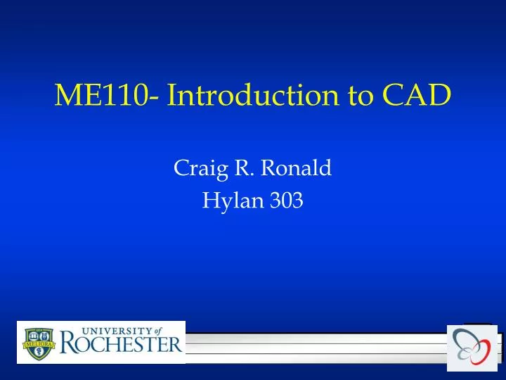me110 introduction to cad