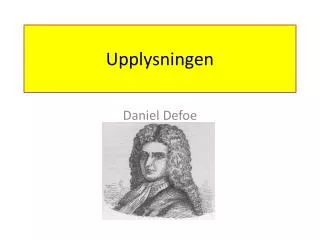 u pplysningen