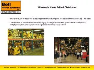 Wholesale Value Added Distributor