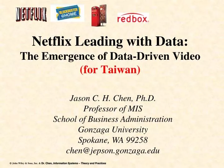 netflix leading with data the emergence of data driven video for taiwan
