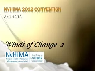 NVHIMA 2012 Convention