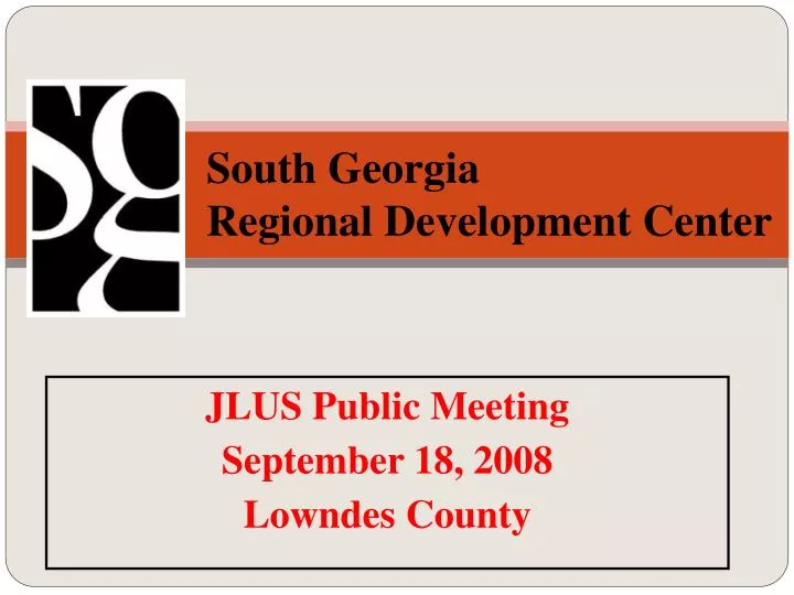 south georgia regional development center