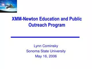 XMM-Newton Education and Public Outreach Program