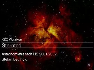 sterntod