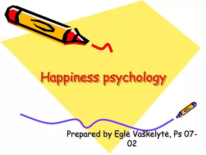 happiness psychology