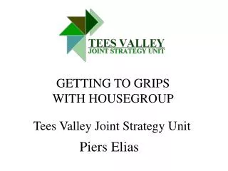 Tees Valley Joint Strategy Unit