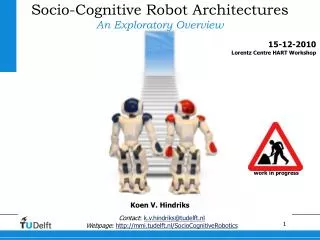 Socio-Cognitive Robot Architectures