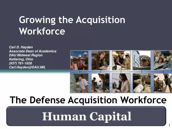 the defense acquisition workforce