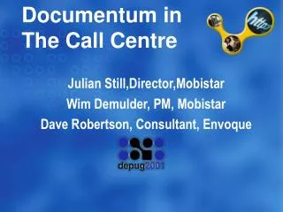 Documentum in The Call Centre