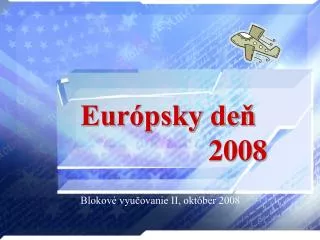 eur psky de 2008