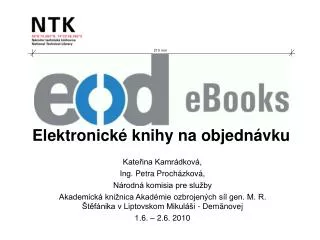 elektronick knihy na objedn vku