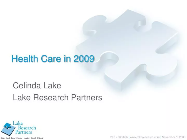 health care in 2009
