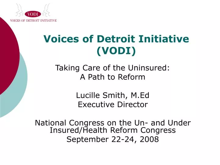 voices of detroit initiative vodi