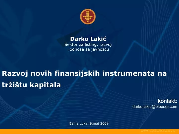 razvoj novih finansijskih instrumenata na tr i tu kapitala