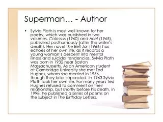 Superman… - Author