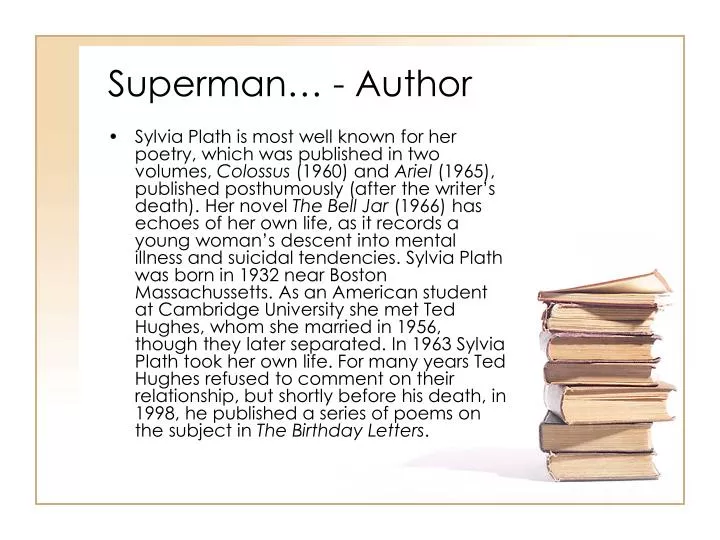 superman author